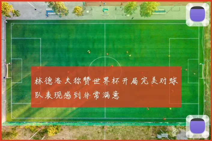 林德洛夫称赞世界杯开局完美对球队表现感到非常满意